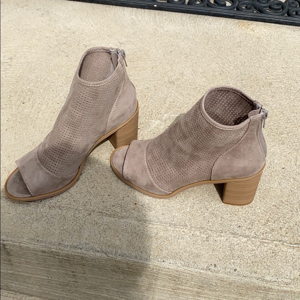 Abound Open Toe Booties